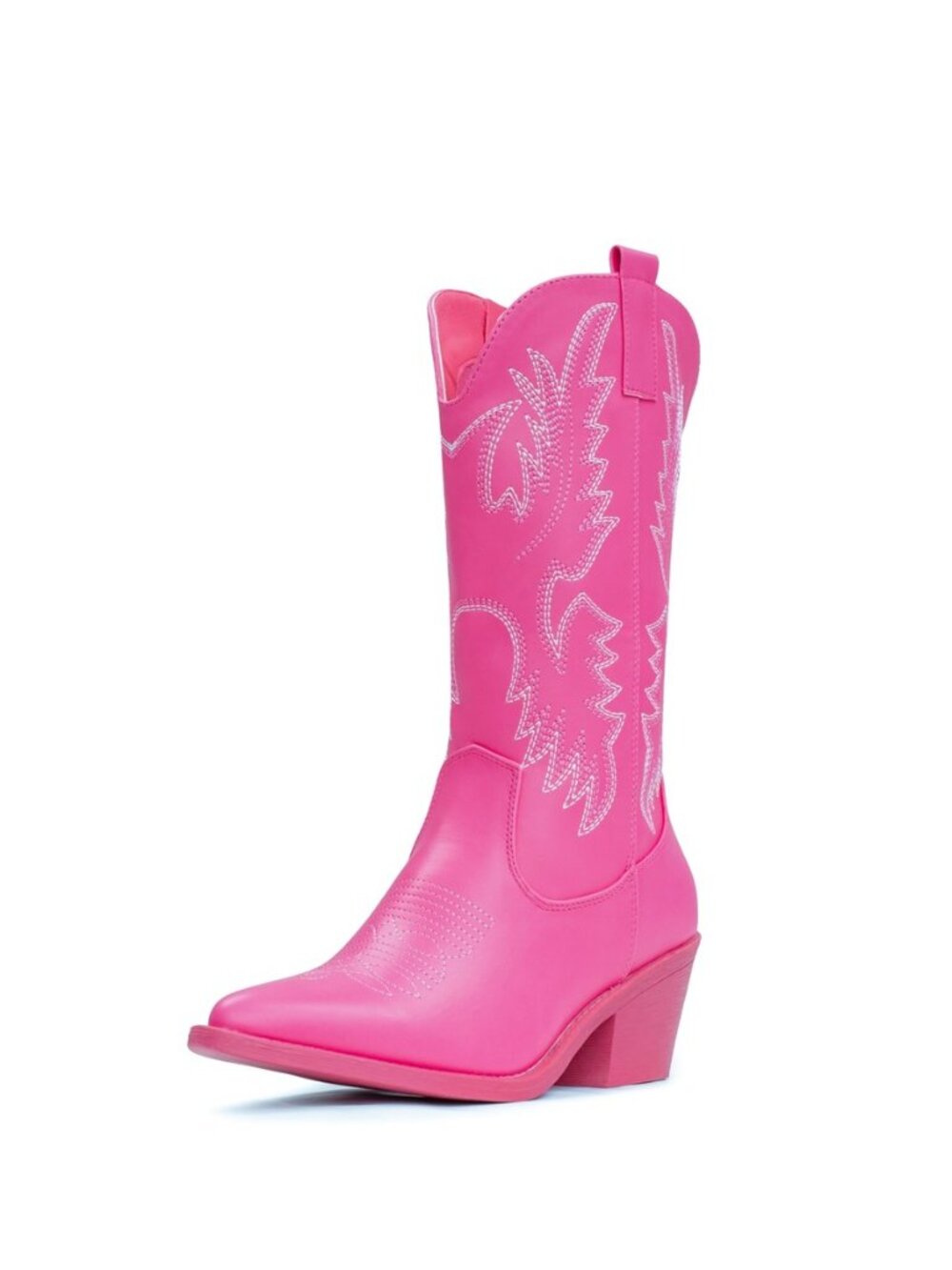 Cowboy Boots For Women Western Cowgirl Boots Pull On Pointy Toe Mid Calf
